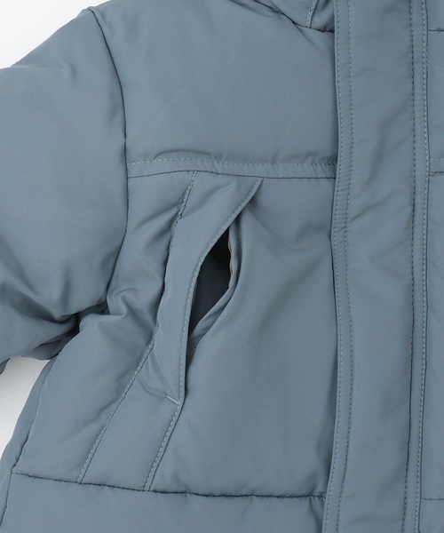 petit main（プティマイン）の「【リンク/撥水加工】モンスターダウンジャケット（ダウンジャケット/コート・キッズ・ネイビー/ブルーグリーン/ライトベージュ・110cm/90cm/100cm/80ｃｍ/130cm/120cm）」の12枚目の写真