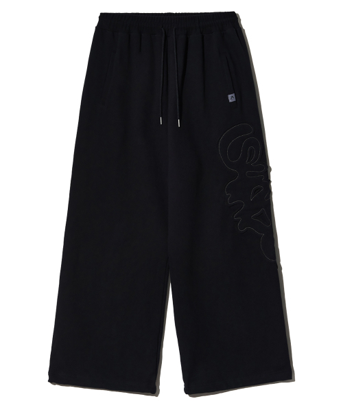 PIECEMAKER(ピースメーカー)の「TS LOGO APPLIQUE SWEAT PANTS (BLACK)(スウェットパンツ・レディース・その他・MEDIUM/LARGE)」の4枚目の写真