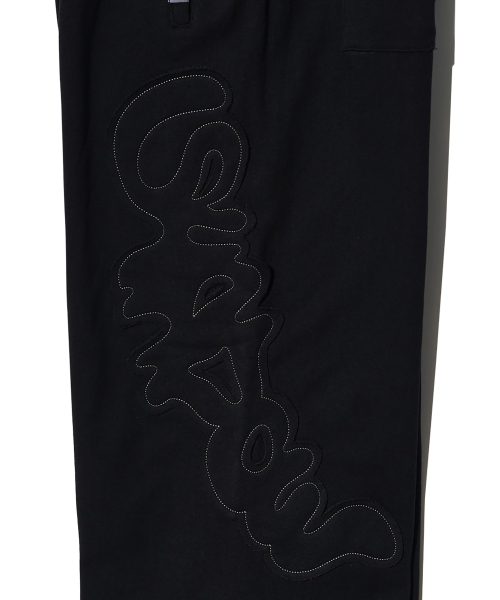 PIECEMAKER(ピースメーカー)の「TS LOGO APPLIQUE SWEAT PANTS (BLACK)(スウェットパンツ・レディース・その他・MEDIUM/LARGE)」の6枚目の写真