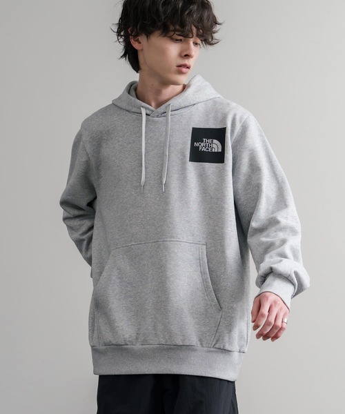 THE NORTH FACE（ザノースフェイス）の「THE NORTH FACE ザ・ノースフェイス FINE HOODIE/裏起毛ロゴワンポイントプルオーバーパーカー（パーカー・メンズ・ブラック/グレイッシュベージュ/グレー・XL/L/M）」の9枚目の写真