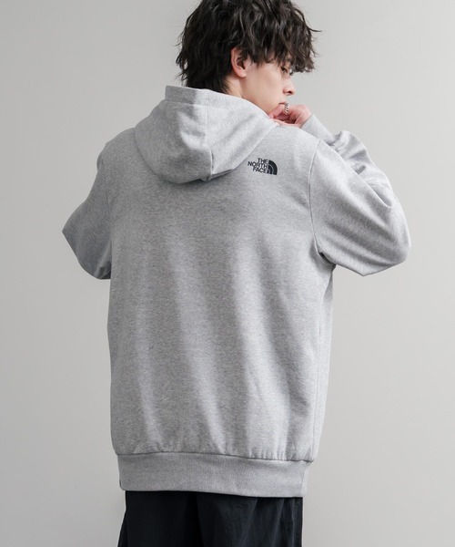 THE NORTH FACE（ザノースフェイス）の「THE NORTH FACE ザ・ノースフェイス FINE HOODIE/裏起毛ロゴワンポイントプルオーバーパーカー（パーカー・メンズ・ブラック/グレイッシュベージュ/グレー・XL/L/M）」の10枚目の写真