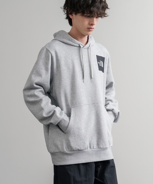 THE NORTH FACE（ザノースフェイス）の「THE NORTH FACE ザ・ノースフェイス FINE HOODIE/裏起毛ロゴワンポイントプルオーバーパーカー（パーカー・メンズ・ブラック/グレイッシュベージュ/グレー・XL/L/M）」の11枚目の写真