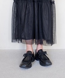 MODE KAORI（モードカオリ）の「【本革】スニーカーミックスモカシンシューズ/62105（モカシン/デッキシューズ）」