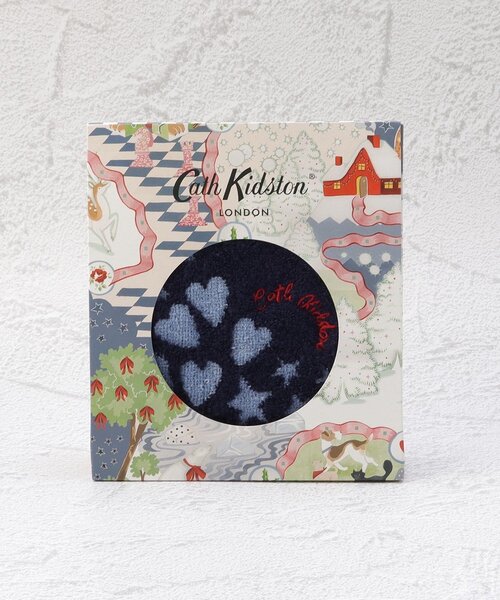 one'sterrace（ワンズテラス）の「Cath Kidston タオルハンカチ ギフトセット（ハンカチ/ハンドタオル・レディース・ピンク系9/アイボリー系8/ブルー系その他7・55）」の2枚目の写真