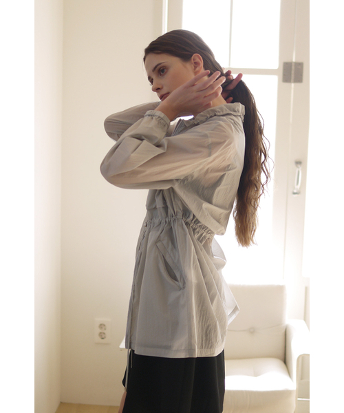 AFTERHOURS(アフターアワーズ)の「LIGHT WEIGHT JACKET (GREY)(ナイロンジャケット・レディース・その他・FREE)」の4枚目の写真