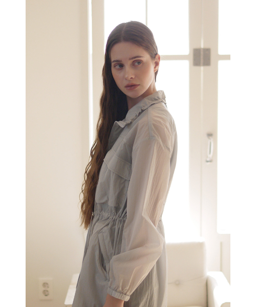 AFTERHOURS(アフターアワーズ)の「LIGHT WEIGHT JACKET (GREY)(ナイロンジャケット・レディース・その他・FREE)」の5枚目の写真
