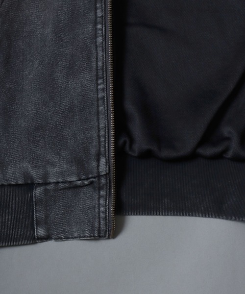 ANPAS(アンパス)の「Duck Canvas Full-Zip Hoodie/ダックフルジップパーカー フーディー メンズ レディース ブルゾン アウター(ブルゾン・メンズ・ブルー/キャメル/チャコールグレー/ブラック・M/L)」の16枚目の写真