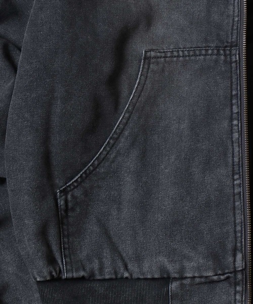 ANPAS(アンパス)の「Duck Canvas Full-Zip Hoodie/ダックフルジップパーカー フーディー メンズ レディース ブルゾン アウター(ブルゾン・メンズ・ブルー/キャメル/チャコールグレー/ブラック・M/L)」の17枚目の写真
