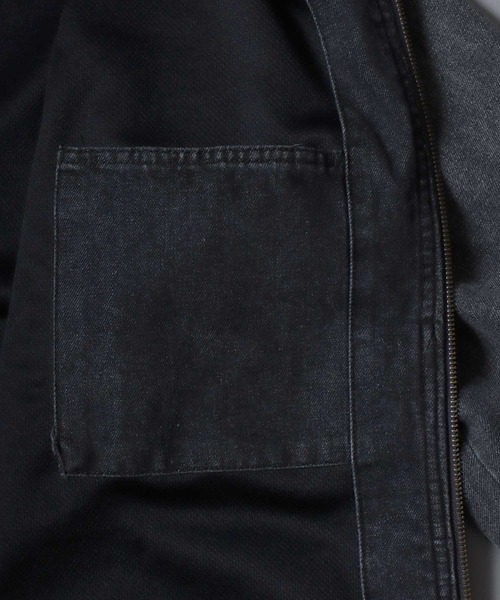ANPAS(アンパス)の「Duck Canvas Full-Zip Hoodie/ダックフルジップパーカー フーディー メンズ レディース ブルゾン アウター(ブルゾン・メンズ・ブルー/キャメル/チャコールグレー/ブラック・M/L)」の18枚目の写真