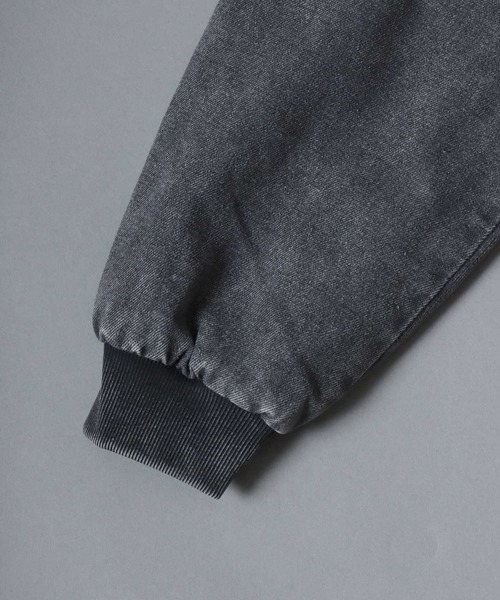 ANPAS(アンパス)の「Duck Canvas Full-Zip Hoodie/ダックフルジップパーカー フーディー メンズ レディース ブルゾン アウター(ブルゾン・メンズ・ブルー/キャメル/チャコールグレー/ブラック・M/L)」の21枚目の写真