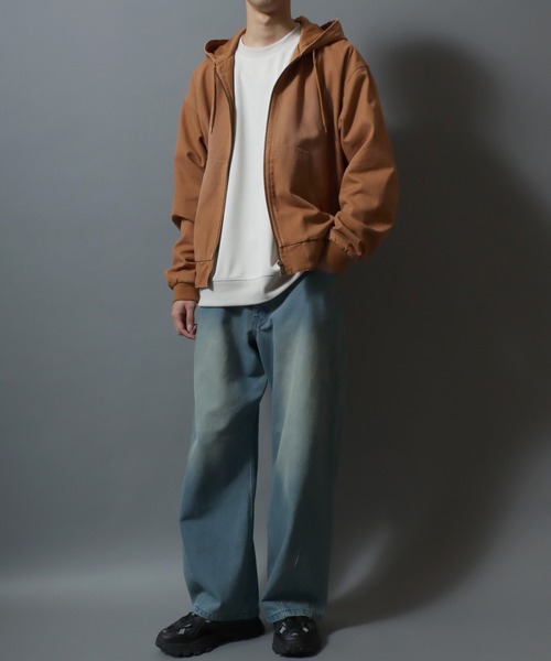 セール】Duck Canvas Full-Zip Hoodie/ダックフルジップパーカー