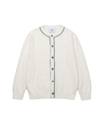 THE GREATEST（ザ　グレイテスト）の「アンゴララウンドカーディガン ホワイト（カーディガン/ボレロ）」