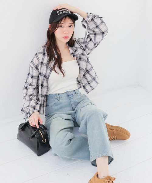 Honeys(ハニーズ)の「ダメージデニムパンツ(デニムパンツ・レディース・グレー/ライトグレー/ブルー系その他/ブルー系その他3・L/LL/M/S/SS)」の6枚目の写真