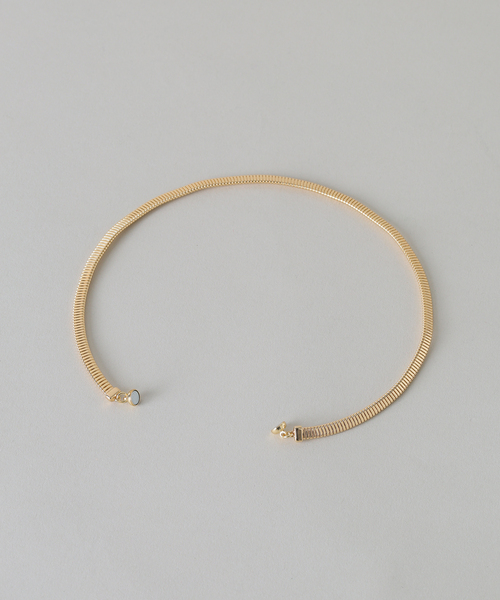 Luv Aj(ラブエージェー)の「LUV AJ ラヴエージェイ MINI FLEX SNAKE CHAIN ネックレス(ネックレス・レディース・ゴールド・FREE)」の7枚目の写真