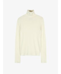 Lossy Turtle Neck Pola Knit Cream