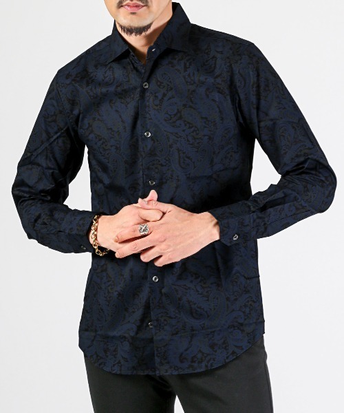 セール】Garson Wave(ギャルソンウェーブ)日本製ペイズリー柄