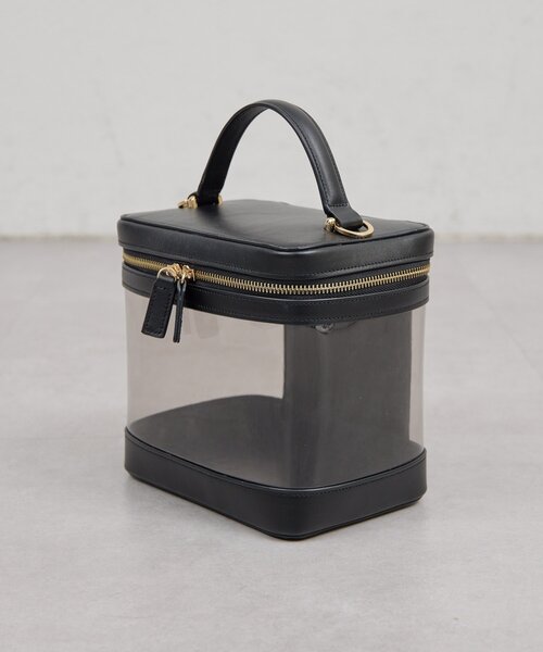 GALLARDAGALANTE（ガリャルダガランテ）の「【2.718】ビニールバニティ（ショルダーバッグ・レディース・ブラック/モカ・FREE）」の8枚目の写真