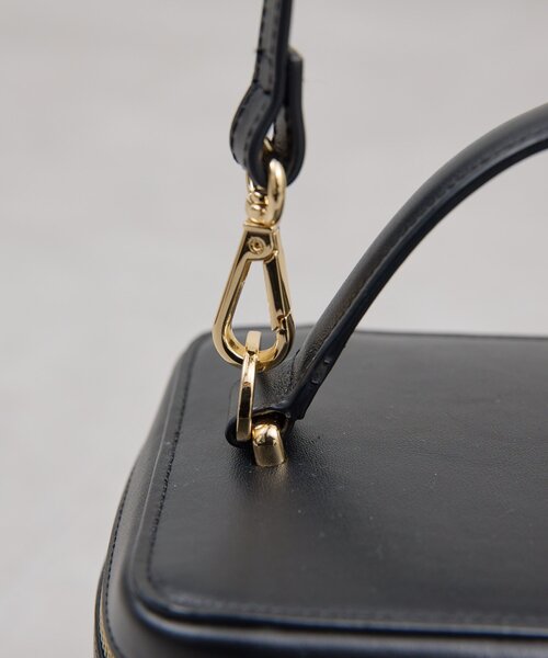 GALLARDAGALANTE（ガリャルダガランテ）の「【2.718】ビニールバニティ（ショルダーバッグ・レディース・ブラック/モカ・FREE）」の13枚目の写真