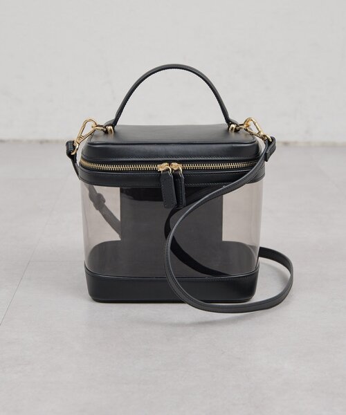 GALLARDAGALANTE（ガリャルダガランテ）の「【2.718】ビニールバニティ（ショルダーバッグ・レディース・ブラック/モカ・FREE）」の15枚目の写真