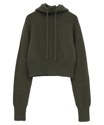 CLANE | 【CLANE/クラネ】SHORT KNIT HOODIE/ショートニットフーディ(ニット/セーター)