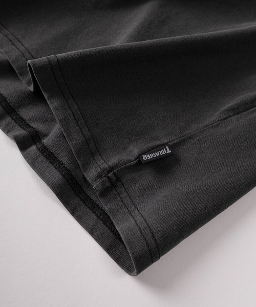 THRASHER（スラッシャー）の「【70】【THRASHER/スラッシャー】ピグメント加工 ワンポイント刺繍 袖フレイム バックプリント ロングスリーブTシャツ（Tシャツ/カットソー・メンズ・グレー/チャコールグレー/ライトグレー/ダークグレー/ブラウン/ブラウン系その他/ピンク/ピンク系その他・M/L/XL）」の16枚目の写真