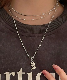 Ritomo De Ricco（リトモ・デ・リコ）の「ミックスチェーンパールネックレス（ネックレス）」