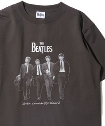 The Beatles（ザビートルズ）の「【THE BEATLES/ザ ビートルズ】レコードプリントクルーネックTシャツ/バックプリント（Tシャツ/カットソー）」