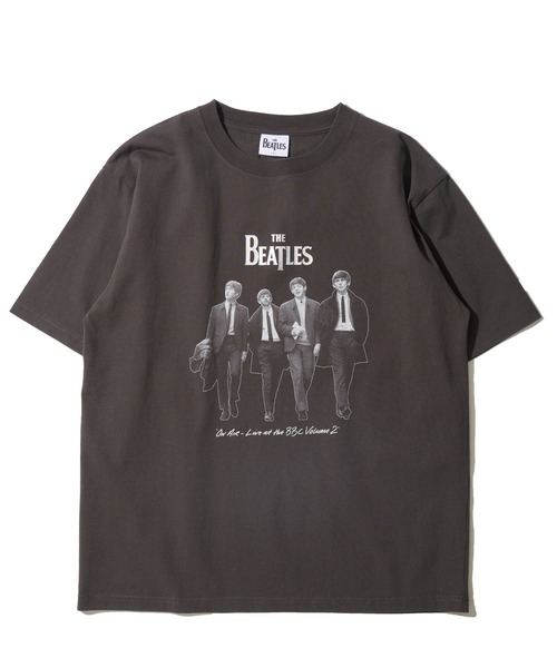 The Beatles(ザビートルズ)の「【THE BEATLES/ザ ビートルズ】レコードプリントクルーネックTシャツ/バックプリント(Tシャツ/カットソー・レディース・ホワイト/ブラウン/チャコールグレー・X-LARGE/MEDIUM/LARGE)」の13枚目の写真