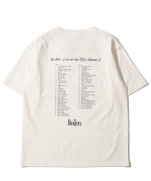 The Beatles(ザビートルズ)の「【THE BEATLES/ザ ビートルズ】レコードプリントクルーネックTシャツ/バックプリント(Tシャツ/カットソー・レディース・ホワイト/ブラウン/チャコールグレー・X-LARGE/MEDIUM/LARGE)」の12枚目の写真