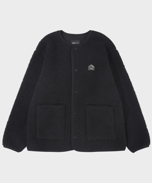 JEEP（ジープ）の「レトロマウンテンコージーフリースカーディガン (JR5TZU193BK)（その他アウター・レディース・その他・SMALL/MEDIUM/LARGE/X-LARGE/2XL）」の2枚目の写真
