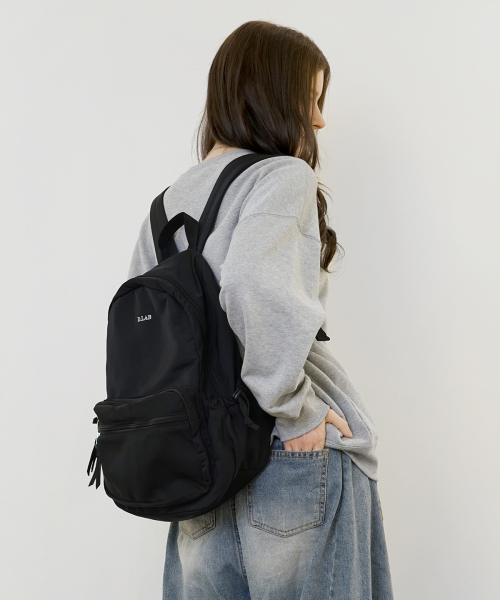 D.LAB(ディラップ)の「ペグバックパック - ブラック + オリングキーホルダープレゼント(バックパック/リュック・レディース・その他・FREE)」の3枚目の写真