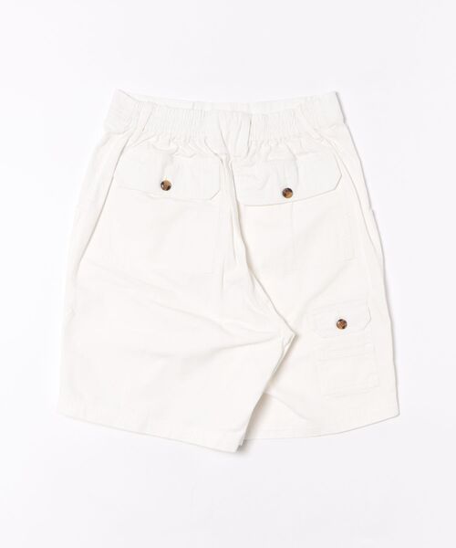 POP TRADING COMPANY(ポップトレーディングカンパニー)の「Pop Trading Company/ポップトレーディングカンパニー ショーツ POCKET SHORT(その他パンツ・メンズ・ホワイト・S/M/L)」の2枚目の写真