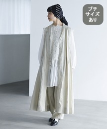 studio CLIP | 《natural by clip》LRロングベストワンピース[プチサイズあり](ベスト)