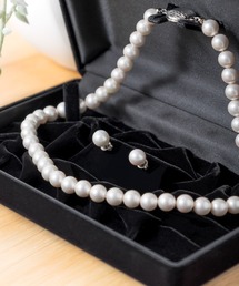 三丁目六番地Tokyo（サンチョウメロクバンチトウキョウ）の「【三丁目六番地Tokyo】フォーマルパールネックレス＋イヤリング or ピアス セット AMT（ネックレス）」