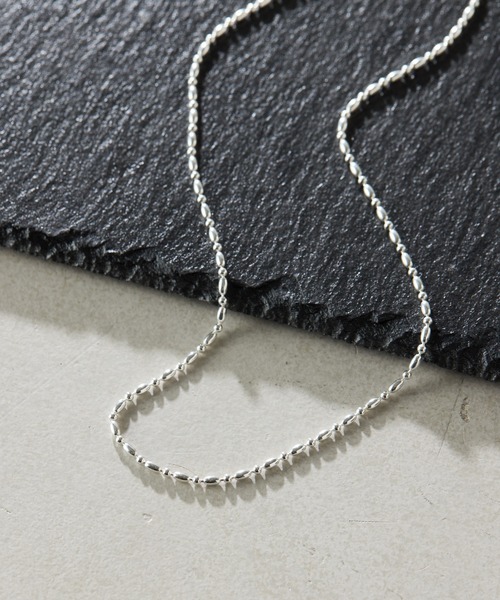 COLLAGE GALLARDAGALANTE（コラージュガリャルダガランテ）の「Sivelle./Silver925グレインチェーンネックレス（ネックレス・レディース・シルバー・FREE）」の4枚目の写真