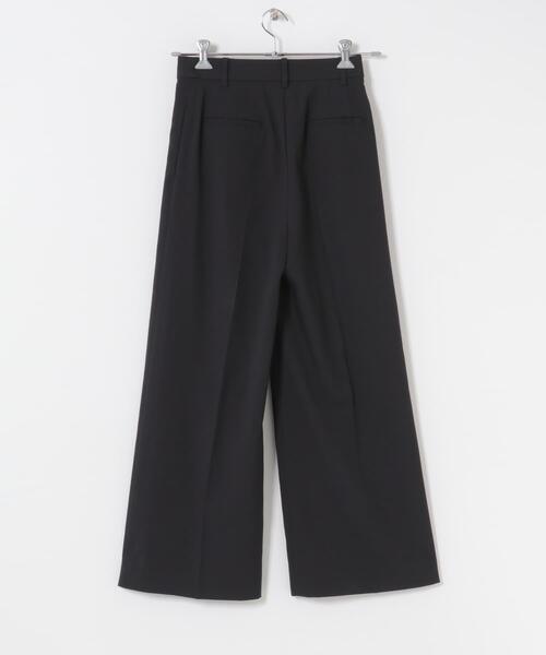 URBAN RESEARCH ROSSO WOMEN（アーバンリサーチ　ロッソ）の「防シワシャンブレーツイルタックパンツ（その他パンツ・レディース・ベージュ系その他/ブラック・36/38）」の14枚目の写真