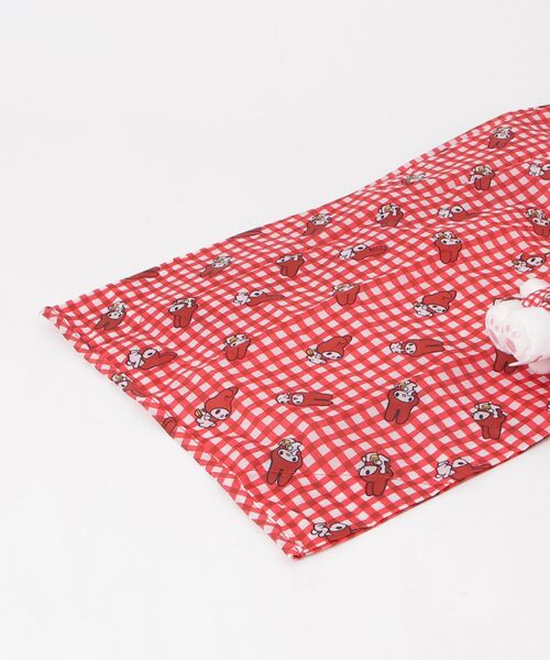 sanrio(サンリオ)の「【 sanrio / サンリオ 】 マイメロディ レトロ 赤チェック ぬいぐるみエコバッグ NJI(エコバッグ/サブバッグ・レディース・レッド・FREE)」の2枚目の写真