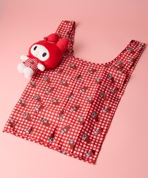 sanrio | 【 sanrio / サンリオ 】 マイメロディ レトロ 赤チェック ぬいぐるみエコバッグ NJI(エコバッグ/サブバッグ)