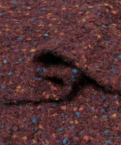 ITEMS URBANRESEARCH（アイテムズ アーバンリサーチ）の「ハイネックカラーネップニット（ニット/セーター・レディース・ベージュ/チャコールグレー/ボルドー・FREE）」の4枚目の写真