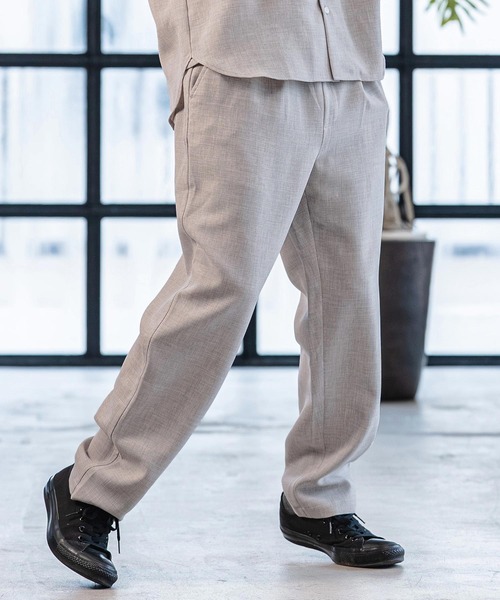 CAMBIO（カンビオ）の「mp14536- テックキャンバステーパードパンツ(CA05-61501)（その他パンツ・メンズ・ピンク/ライトベージュ/チャコール・M/L/XL）」の9枚目の写真