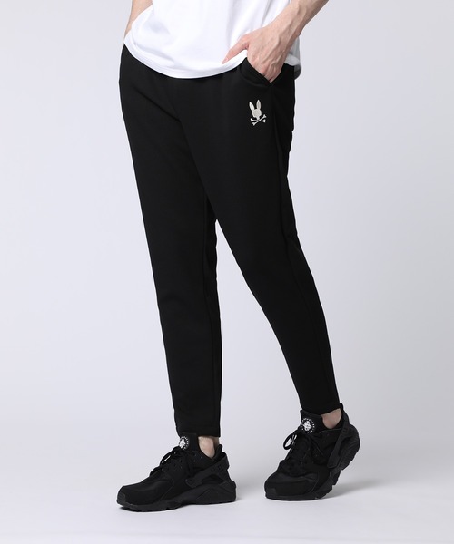 Psycho Bunny(サイコバニー)の「異素材切替 ワッフルストレッチパンツ(その他パンツ・メンズ・グレイッシュベージュ/ブラック・MEDIUM/LARGE/X-LARGE/SMALL)」の2枚目の写真