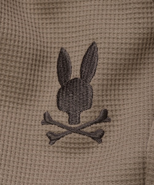 Psycho Bunny(サイコバニー)の「異素材切替 ワッフルストレッチパンツ(その他パンツ・メンズ・グレイッシュベージュ/ブラック・MEDIUM/LARGE/X-LARGE/SMALL)」の13枚目の写真