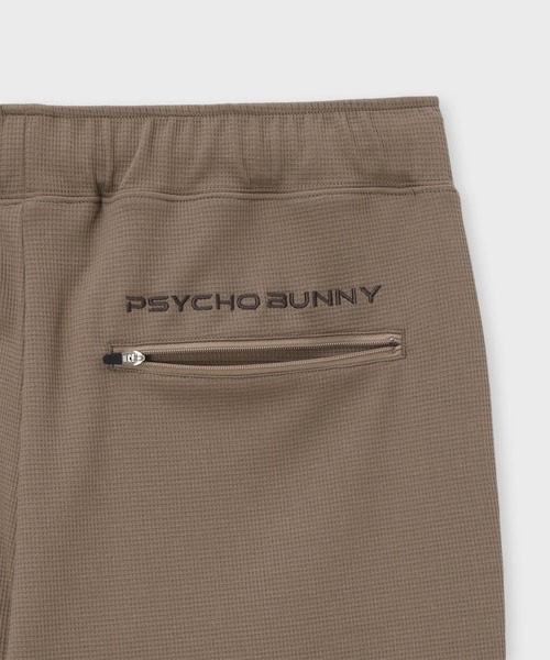 Psycho Bunny(サイコバニー)の「異素材切替 ワッフルストレッチパンツ(その他パンツ・メンズ・グレイッシュベージュ/ブラック・MEDIUM/LARGE/X-LARGE/SMALL)」の12枚目の写真