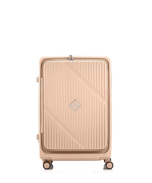 AMERICAN TOURISTER(アメリカンツーリスター)の「アメリカンツーリスター VELOX スピナー75/28 エキスパンダー TSA HW パステルピンク(スーツケース/キャリーバッグ・レディース・ライトピンク・L)」の3枚目の写真