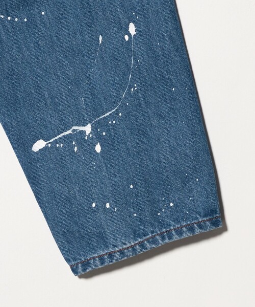 UNITED ARROWS（ユナイテッドアローズ）の「【別注】＜WESCOT＞ スプラッシュ ペイント デニム カバーオール（カバーオール・メンズ・コバルトブルー・S/M/L/XL）」の4枚目の写真