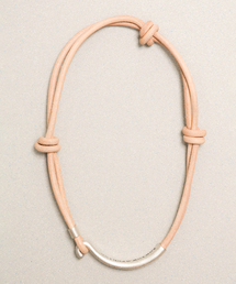 TOWTOW ARCHIVE（トウトウアーカイブ）の「グリットレザーネックレスベジタブル（ネックレス）」