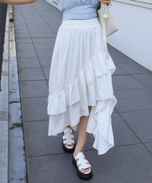 SpRay | フリルヘムロングスカート(スカート)