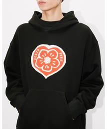 KENZO | 'KENZO Boke Heart' オーバーサイズ フーディー イン コットン(パーカー)