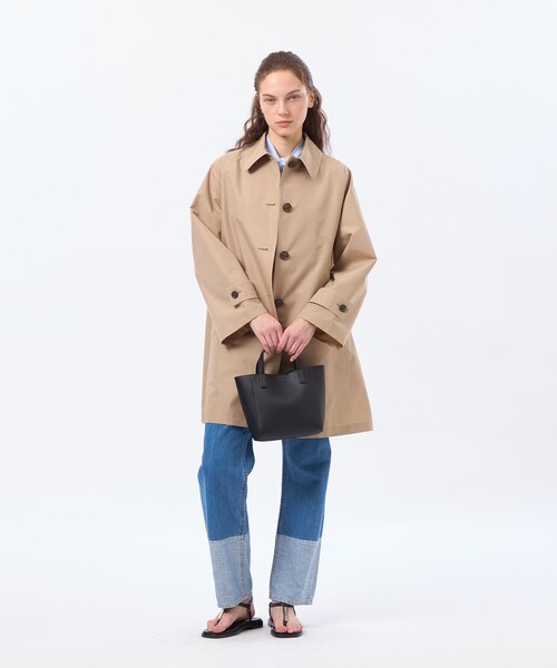 MACKINTOSH PHILOSOPHY（ﾏｯｷﾝﾄｯｼｭ ﾌｨﾛｿﾌｨｰ）の「ミニショルダースクエアトート（トートバッグ・レディース・ベージュ/シルバー・FREE）」の8枚目の写真