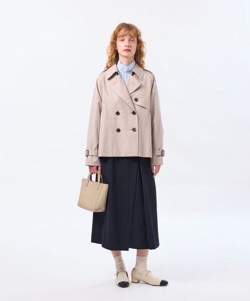 MACKINTOSH PHILOSOPHY（ﾏｯｷﾝﾄｯｼｭ ﾌｨﾛｿﾌｨｰ）の「ミニショルダースクエアトート（トートバッグ・レディース・ベージュ/シルバー・FREE）」の10枚目の写真